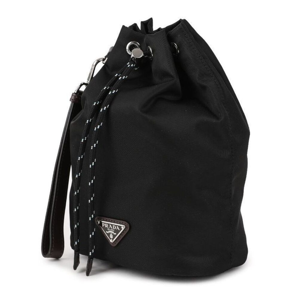 Drawstring Recycled Nylon Pouch - Picture 3 of 8
